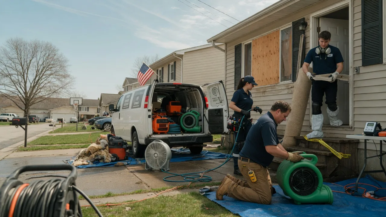 Water Damage Restoration in Mulhall, OK near me